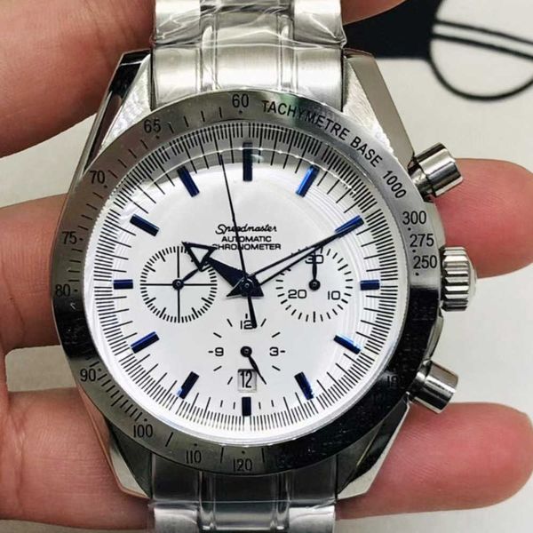 Designer Watch Reloj montre AAA Auto mécanique montre Oujia Haima six aiguille nouilles blanches Lantin entièrement automatique Mécanique mécanique K Machinery