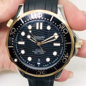 Designer Watch Reloj kijkt AAA mechanisch horloge Oujia 007 Black James Bond volledig automatisch mechanisch horloge Hawke Aglc