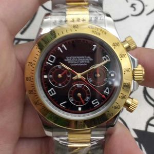 Designer Watch Reloj kijkt AAA mechanisch horloge Lao Jia Black Count Six Pin volledig automatisch mechanisch horloge DL05