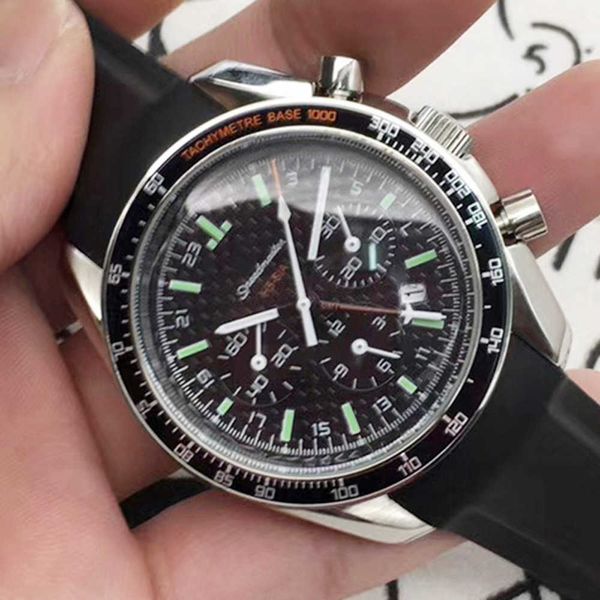 Designer Watch Reloj montres AAA MECHECANICAL WEART OUJIA CHAOBA Sept aiguille Black Face Full-Automatic Mécanique montre la montre-bracelet CQ00