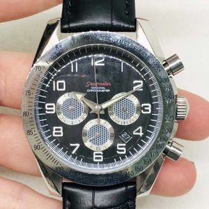 Designer watch reloj regarde aaa quartz watch oujia haima six aiguille noire face band numérique mouvement japonais mouvement quartz kl010