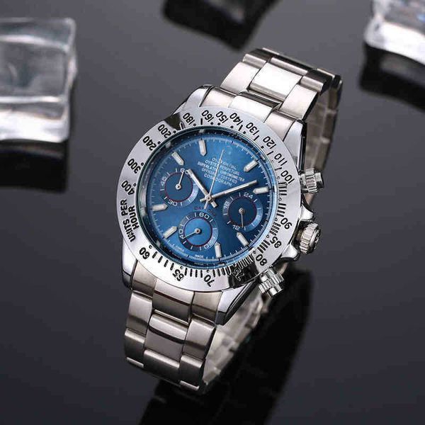 Montre de créateur RLX montres de créateur montre-bracelet bracelet en acier de luxe trois yeux six aiguilles montre pleine fonction sur la plate-forme SL4XL