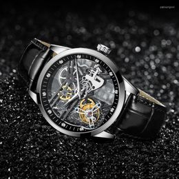 Designer Watch Tourbillon Hollow Diamond polshorloges Aesop Watch Automatische horloges Speciale mechanische luxe stalen band 2022 525G
