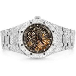 Watch designer Tendance Iced Out Moissanite Watch Watch Inclore incolore Watch pour les hommes de la meilleure qualité prix de la meilleure qualité