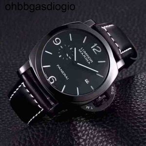 Designer Watch Watch Men Panerass Fashion Leather Band Kalender horloges voor heer K574 Watch