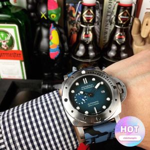 Designer Watch Watch voor mannen Mechanische horloges Sapphire Mirror 47mm 13 mm rubber sport polshorloges automatisch bewegingswacht weng
