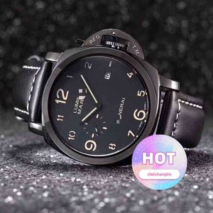 Montre de designer Montres pour hommes Montre-bracelet mécanique Fat Forces spéciales pour hommes en plein air Militaire Lumineux Temps de voyage précis Designerpaner Montre Liu ZNI7