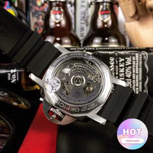 Designer horloge horloges voor herenmechanische automatische beweging saffierspiegel 47 mm rubber horlogeband sport 5f50 weng