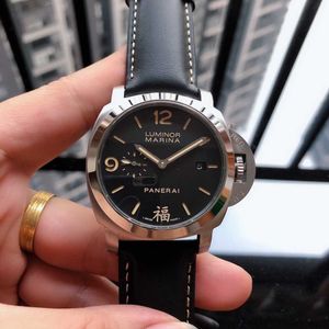 Designer horloge horloges voor heren mechanische automatische beweging saffier spiegelgrootte 44 mm cowhide horlogeband sport polshorloges