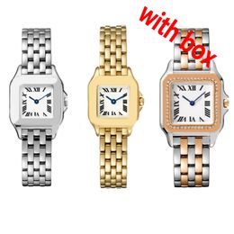 Montre de créateur femmes mouvement à quartz montres hommes importés en acier inoxydable montre élégante mode carré étanche montres de luxe de haute qualité xb017