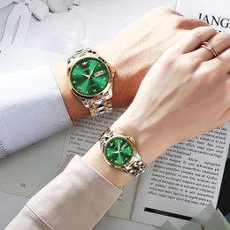 Reloj de diseño Relojes de pulsera Reloj Pareja de lujo OUPINKE 2021 Relojes para hombre Reloj de cuarzo de lujo Reloj de mujer Vestido de mujer Reloj de pulsera Moda Casual Amantes