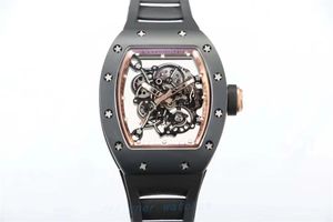 Designer horloges 055 All-in-One UL2 Movement Alumina Atz Ceramic 49.90x42.70x13.05 Fluor-rubber titanium metalen kopstand 50m diepte waterdicht