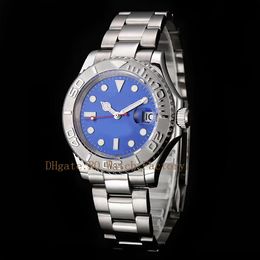 Montres de créateurs 40mm Montre pour hommes 3235-116622 Cadran bleu Bracelet en acier 904L Haute édition Saphir avec boîte