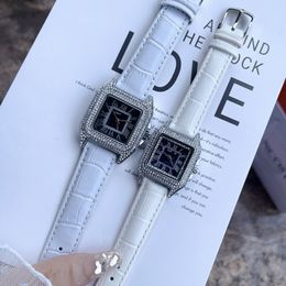 Designer horloges AAA kwaliteit quartz horloges tag heuer horloges voor heren diamanten horloge lederen horloges staal grote wijzerplaat 30 mm mannen vrouwen horloges 008