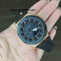 Watches de diseñador APS R0YAL 0AK Relojes de lujo para hombres Mecánicos Copias personalizadas Copias personalizadas Premium Black Autolight Full Fullset Ginebra Diseñadores de marca W
