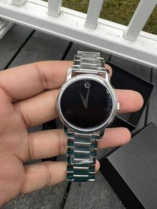 Designer horloges voor heren polshorloges Quartz Beweging Silver kleur met originele doos voor cadeau -topkwaliteit