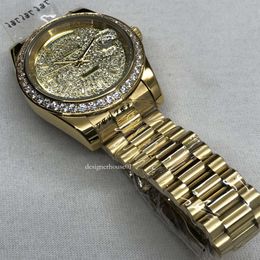 Relojes de diseño de alta calidad clásico automático Laojia Log Double Li Zhu Jin Man Shi Ding reloj mecánico Rr017