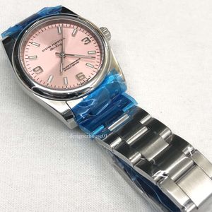 designer horloges van hoge kwaliteit klassiek automatisch Lao Jia Log Arch wit 369 roze AK mechanisch horloge Rr025