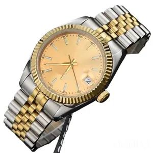 Montres de créateurs de haute qualité mécanique montre pour hommes noir cadran vert index datejust montre femme 904L montre automatique 36 / 41mm business SB031 B4