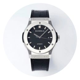 Designer horloges van hoogwaardige herenautomatische mechanische horloge roestvrijstalen riem top saffier horloges luxe zakelijke zaken Montre de Luxe Sport Rubber Belt