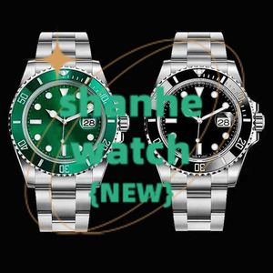 Designer Watchs Luxury Watch Men Submarine Montre Rlx Classic 41 mm Noir Digne Automatique mécanique 904L