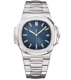 Designer horloges herenhorloge Dames PP hemelsblauwe wijzerplaat 41 mm Automatisch uurwerk Saffierglas achterkant 904L roestvrij staal Lichtgevend 5711 Waterdicht met doos