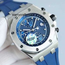 Designer montre des APS offshore sur le chronographe royal Menwatch automatique SuperColen Cal.3126 STRAPE DE RÉSBILLE MONTRE 6UE3