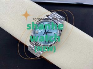 Designer horloges originele doos modeheren met horloge 41 mm Datejust automatische mechanische beweging heren horloges blauwe dial stalen riem sport uxwx uhr3