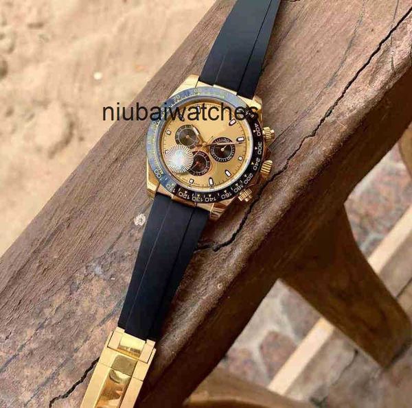 Relojes de diseñador RLX Reloj Mechanical Diver Correa original de lujo Luminoso impermeable Muñeca de pulsera Swiss 8B9T