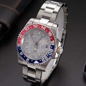 Designer horloges Tweekleurig duikhorloge Jubilee roestvrijstalen armband Automatische horloges Beweging Batman Batgirl Pepsi Sprite Root Beer Gmt horloge