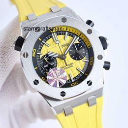 Designer Watchs Watch APS Sapphire High Movement Quality Quality Top Brand Automatic Designer Multifonction Chronograph Man Montre