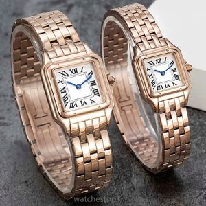 Montres de créateurs Montres élégantes et à la mode pour hommes et femmes Bracelet en acier inoxydable Mouvement à quartz importé Montre de couple 22 27 35 mm es es