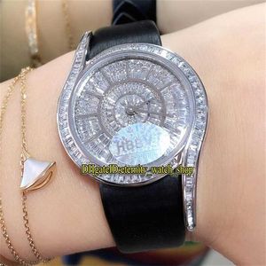 Designer Watchs Watch Jewelry Series Edition G0A38168 Diamond Inclay Dial Swiss Quartz Movement Woman Watch Iced Out Gypsophila 38169 LA282T