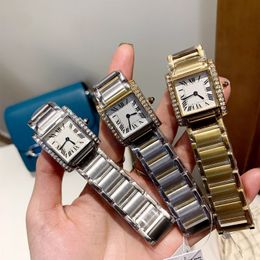 designer dameshorloges Luxe horloge automatisch Quartz diamant Roestvrij staal Stijl Wijnvatkast landelijk Klassiek uurwerk Gouden polshorloge montre luxe