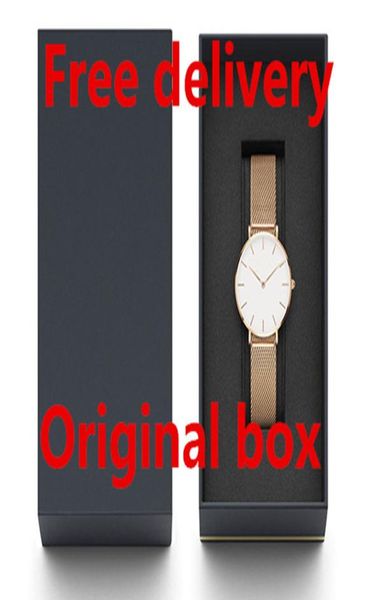 Designer Watchs Rose Gold 32 mm 36 mm 40 mm Fashion Men de luxe Watch Quartz Watch Decorative Sound Tube Male Relogios Homem1339348
