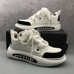 Designer Wedding Italiaanse kleding feestschoenen comfortabel zachte buiten ademhabele sport casual sneakers rond teen dikke bodem zakelijk rijden wandelende loafers 4012