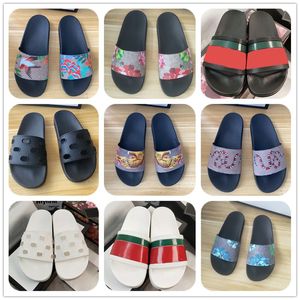 2024 Designer Slide Slippers Dames Geranium Mannen Sandaal Kwaliteit Mode Slippers Mode Sandalen Heren Dames Slippers Flats Slippers Ontwerpers Sandalen Slijtage