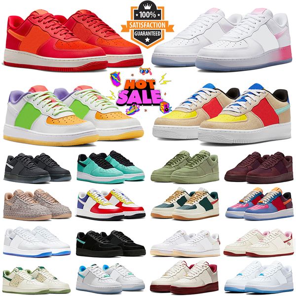 Designer White Multi 1 one scarpe casual da uomo donna Unlock Your Space Nero Bianco Utilità Grano Pistacchio Hyper Royal Patent scarpe da ginnastica da uomo sportive da esterno