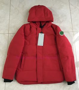 Designer Winterdonsjack Canada Heren Dames Canadese modetrend Parka's met capuchon Gansliefhebbers Verdikte warmte Veren Warme buitenjas s