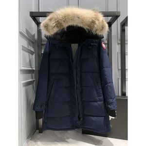 créateur manteau à sweat d'hiver pour femme veste d'hiver Designer Femmes GOOSE VERSION MIDE LONGUE