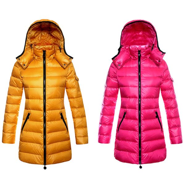 Designer jaqueta de inverno casacos designer mulheres jaqueta puffer mulheres fino e grosso quente à prova de vento longo inverno novo casaco de inverno multi-colorido tamanho S-XXXL