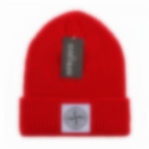 Designer winter gebreide muts STONE hoed mode motorkap chic herfst cap voor dames heren EILAND schedel buiten 17 kleuren hoeden Muts S-7