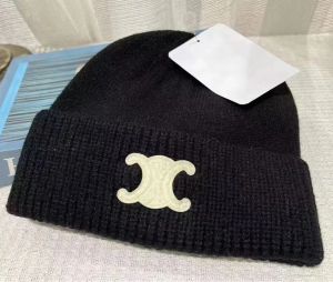 Designer hiver tricoté Beanie laine chapeau femmes tricot épais chaud bonnets chapeaux femme Bonnet Bonnet casquettes 12 couleurs 22