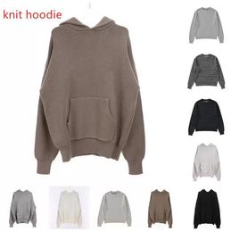 Designer Hommes Hommes Femmes Sweats à capuche Kint Sweat Sweatshirt Tricots Pull à manches longues Lettre à capuche Pull à capuche Pull Crowneck Sweaters Mens Femme Jumpo