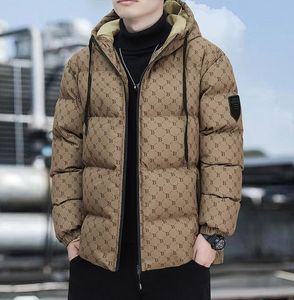 Diseñador de chaqueta de hemparchero de invierno masculina