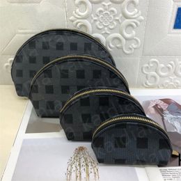 Designer Vrouw tas handtas handtas cosmetische tassen case clutch hoogwaardige kwaliteit dame meisjes bloem checker grid 4 stks/set