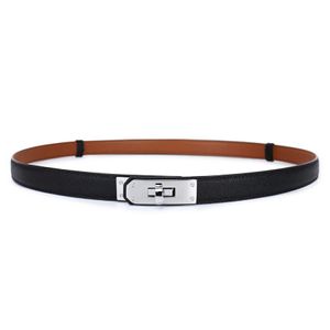 Designer Woman Belt dames dunne taille riemen 1,8 cm jurk klein pak dat nodig is voor formele slijtage gouden zilveren gesp damesgordel