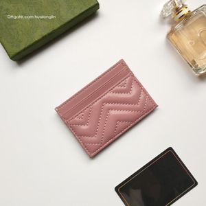 Designer Woman Carte Holder portefeuille porte-espèces en cuir authentique Box originale dames filles 2376