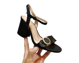 Designer Woman Slippers plates Sandale en caoutchouc Sandale Chunky talons talons en gros prix Tongueur en cuir dames éraflures