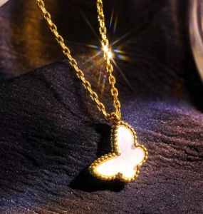 Collier pendentif en argent plaqué or pour femme, bijoux de styliste pour petite amie, cadeau de noël